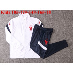 France 2020-2021 Enfant Ensemble Vestes d'entrainement M002